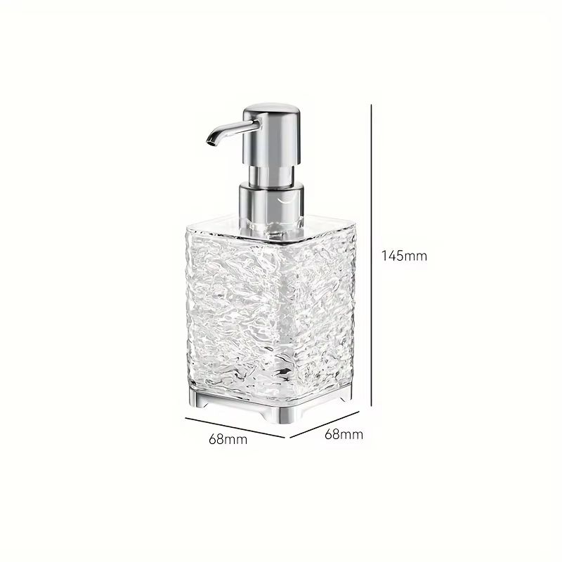 300ML Refillable Soap Dispenser Bottle With Press Pump For Kitchen And Bathroom 7