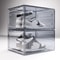 Thickened Transparent Shoe Storage Box Stackable Dustproof Shoe Rack For Home 2