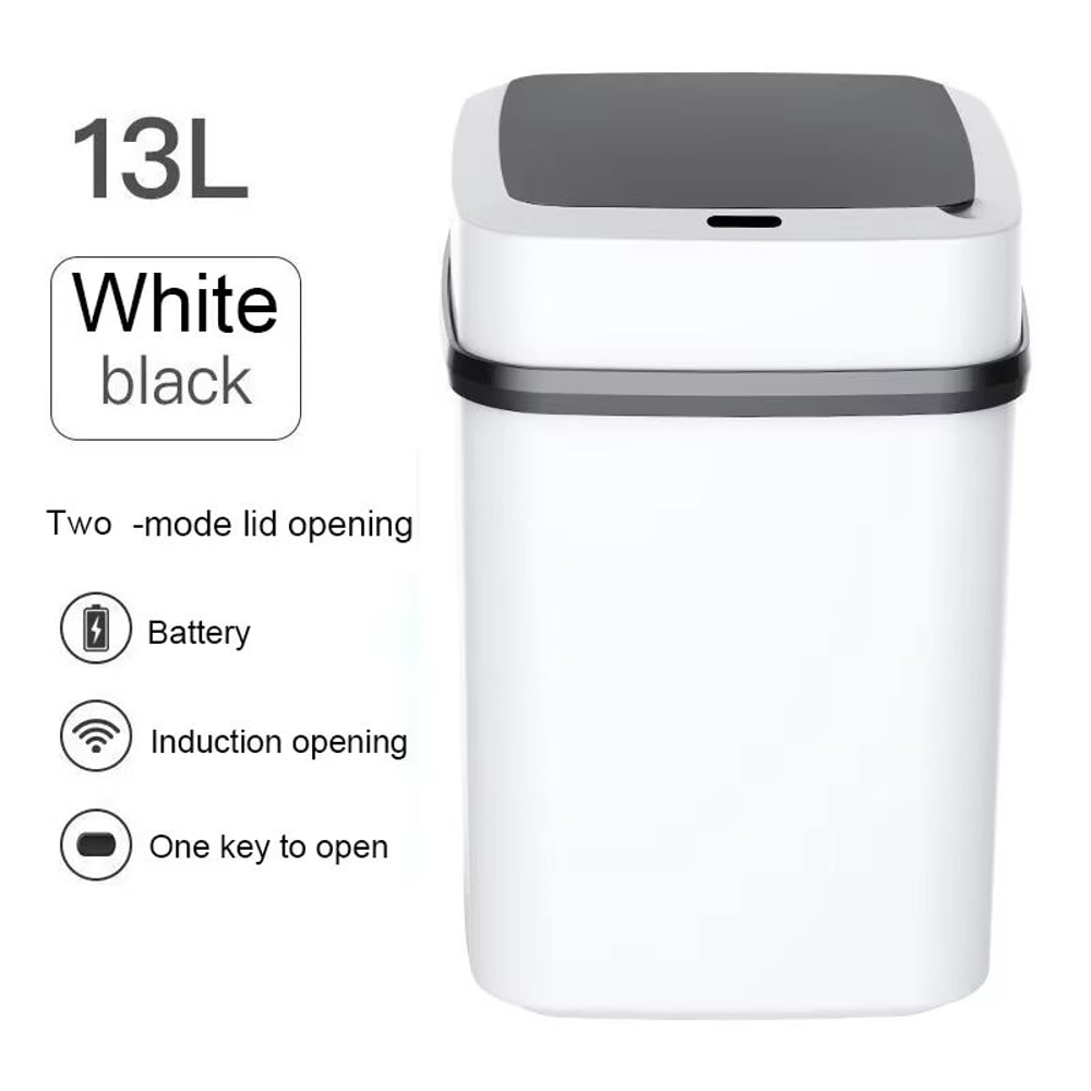 1315L Automatic Smart Trash Can With Motion Sensor Lid For Kitchen And Bathroom 9