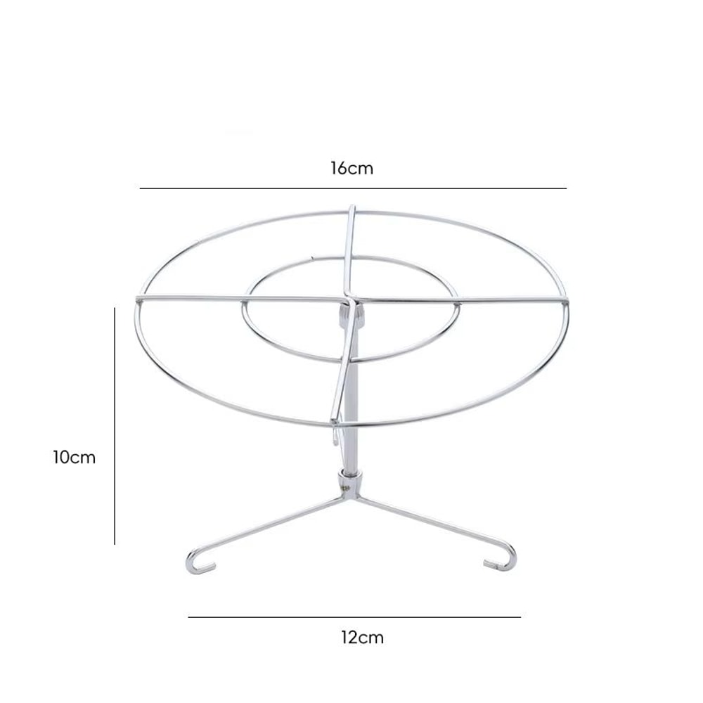 Stainless Steel Air Fryer Grill Rack With Hanging Skewers For Barbecue And Oven 5