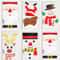 Reusable Christmas Window And Wall Stickers Snowman Santa Claus And Elk Holiday Decor 1