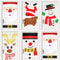 Reusable Christmas Window And Wall Stickers Snowman Santa Claus And Elk Holiday Decor 1
