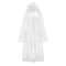 Reusable Transparent Waterproof Raincoat Poncho With Hood For Men And Women 4