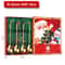 4PCS Christmas Coffee Spoon Set Gold Stainless Steel Festive Tableware 8