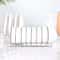 Stainless Steel Kitchen Dish Rack Organizer Plate Pot Lid And Utensil Drying Stand 3