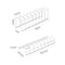 Stainless Steel Kitchen Dish Rack Organizer Plate Pot Lid And Utensil Drying Stand 5