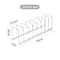 Stainless Steel Kitchen Dish Rack Organizer Plate Pot Lid And Utensil Drying Stand 6