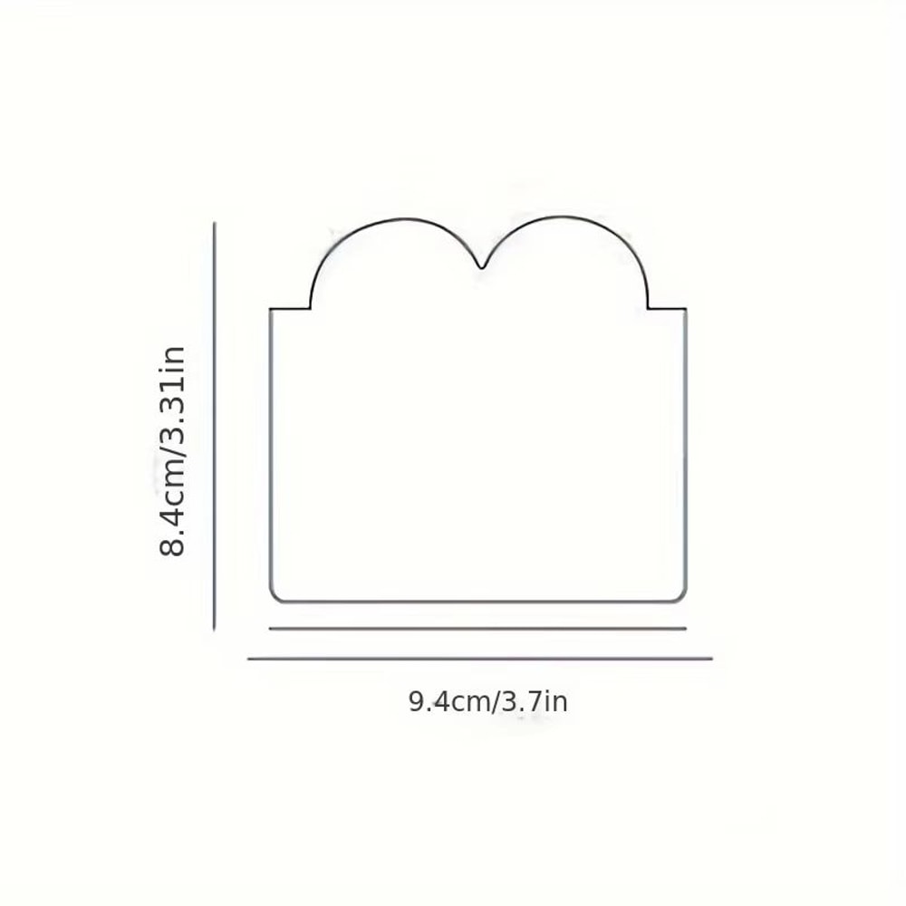 10PCS Greeting Card Set Happy Mothers Day And HeartShaped Fathers Day Handwritten Blessing Cards 5