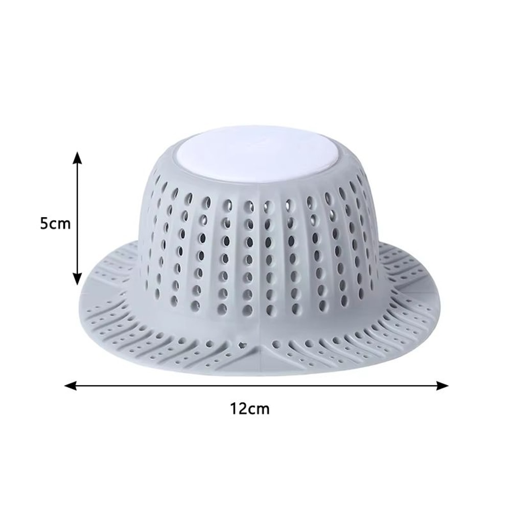 Silicone Floor Drain Hair Catcher AntiClogging Sink And Bathtub Filter Strainer 7