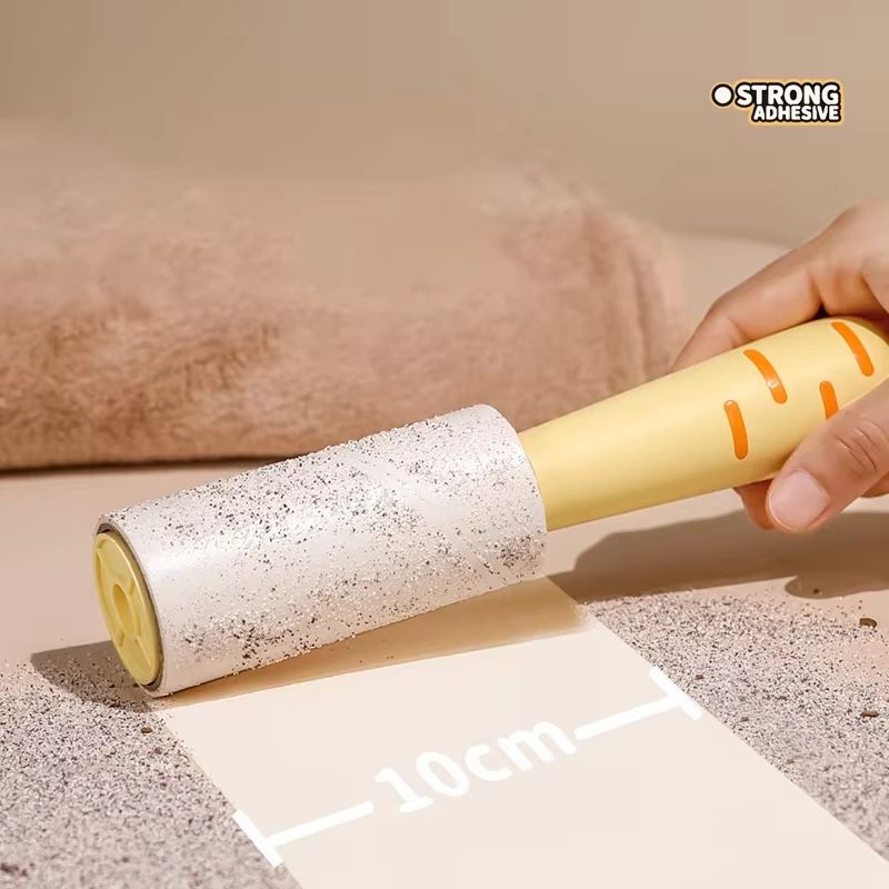 Cute CatShape Hair Remover Roller Tearable Adhesive Paper Sticky Brush For Clothes And Home 2