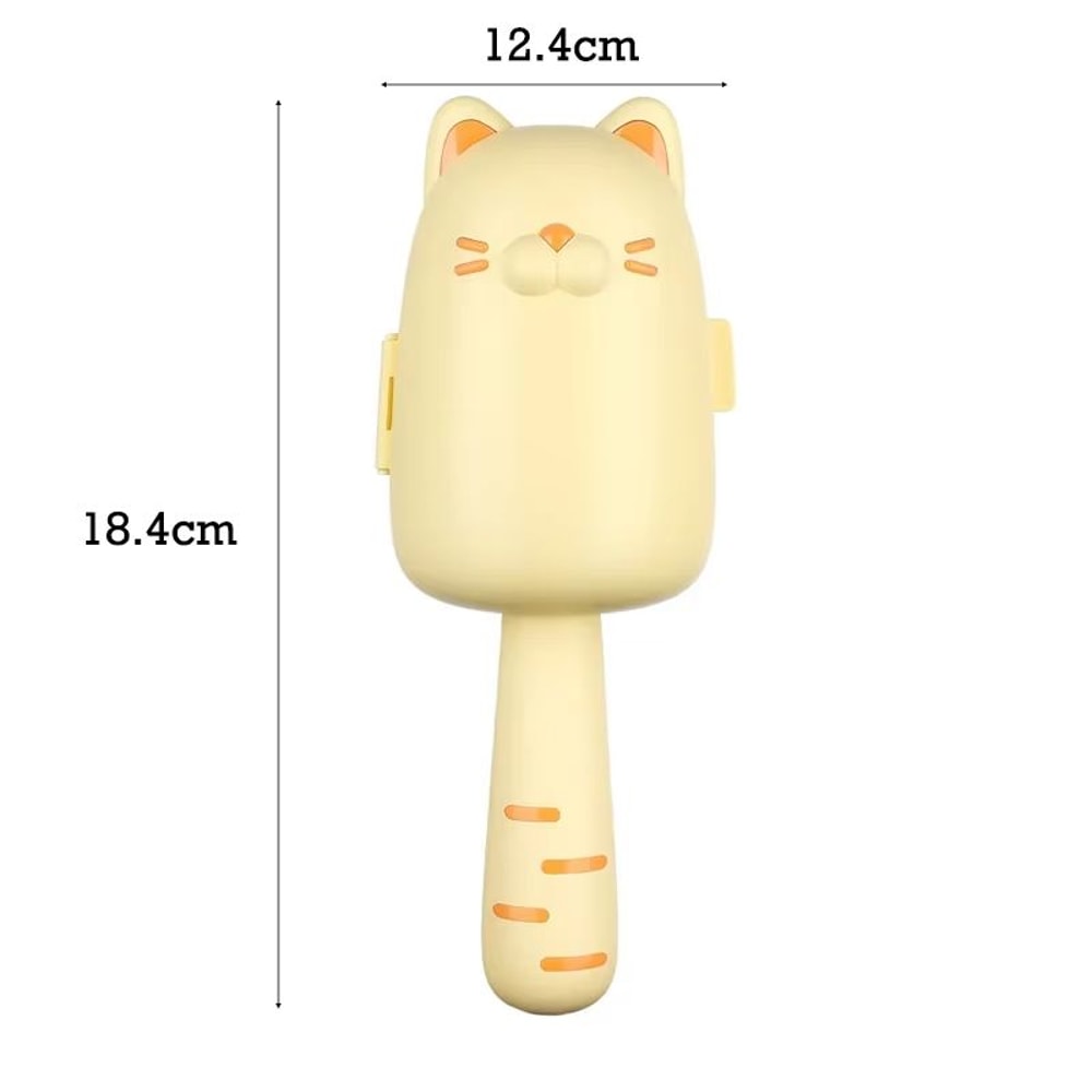 Cute CatShape Hair Remover Roller Tearable Adhesive Paper Sticky Brush For Clothes And Home 5