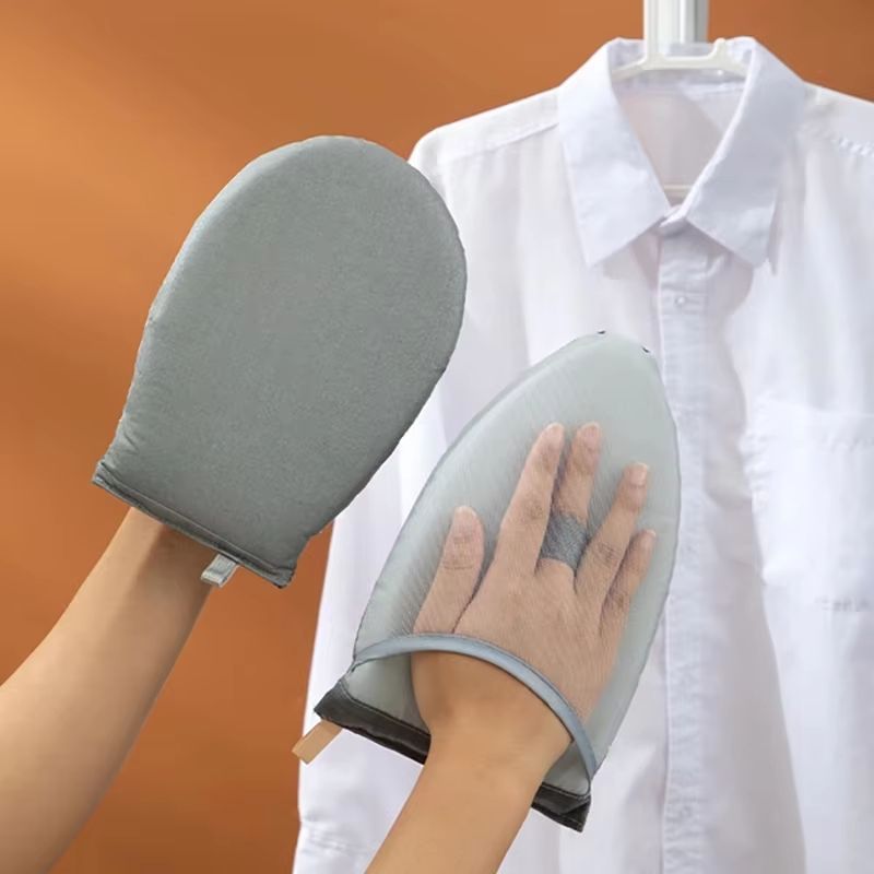 HeatResistant Ironing Glove And Pad Cover AntiScald Garment Steamer And Ironing Hand Protection 3