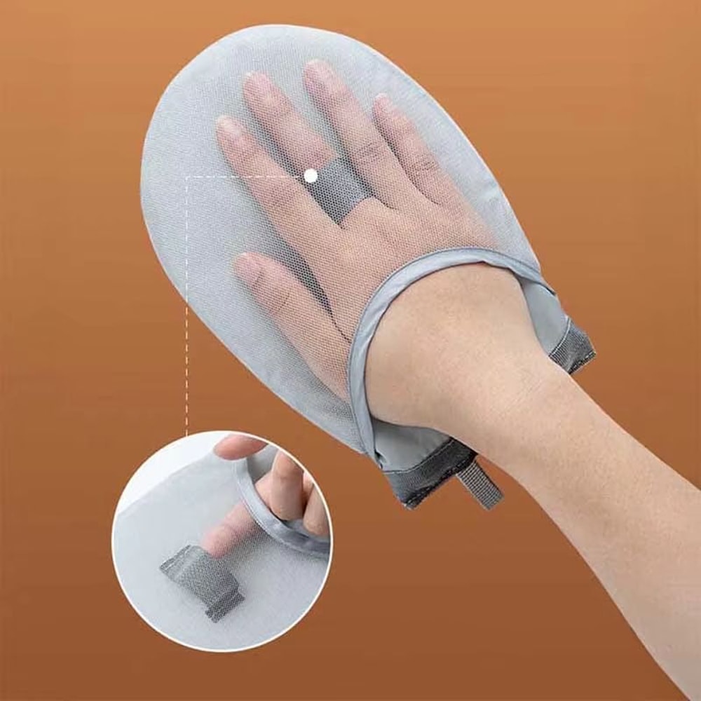HeatResistant Ironing Glove And Pad Cover AntiScald Garment Steamer And Ironing Hand Protection 4