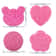 10 Piece Natural Reusable Facial Sponges For Deep Cleansing Exfoliation 5