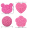 10 Piece Natural Reusable Facial Sponges For Deep Cleansing Exfoliation 5