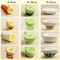 2 Piece Stretchable Silicone Food Covers Reusable Eco Friendly Fresh Keeping Lids 3