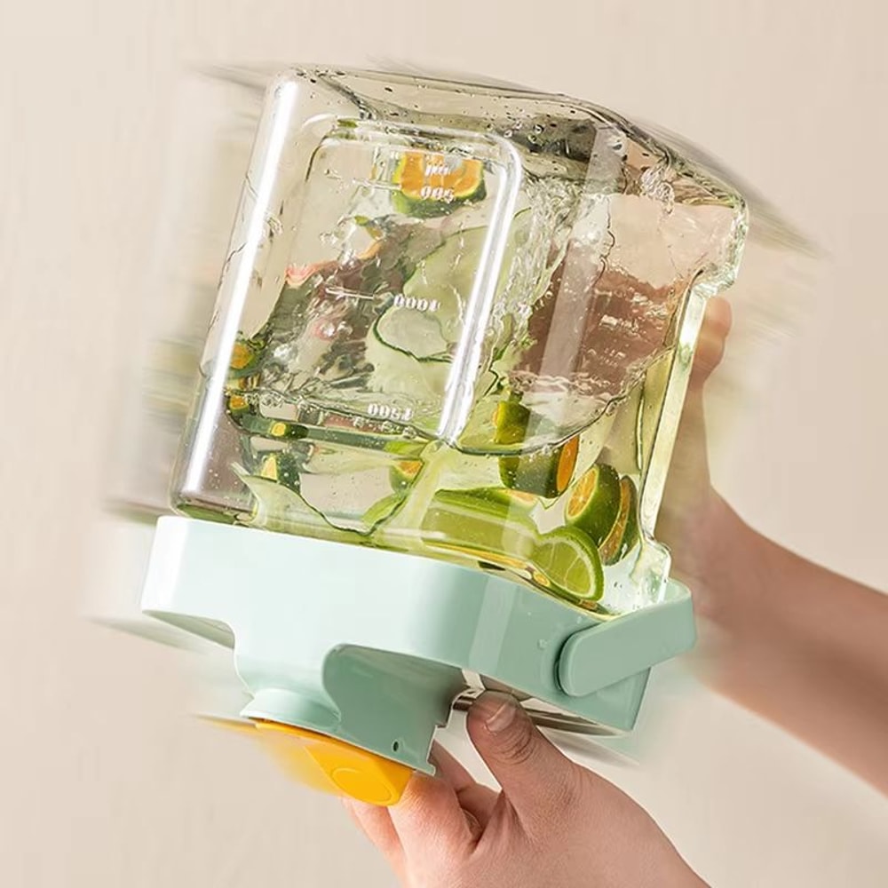 Large Capacity Refrigerator Beverage Dispenser With Faucet Cold Water And Juice Kettle 2