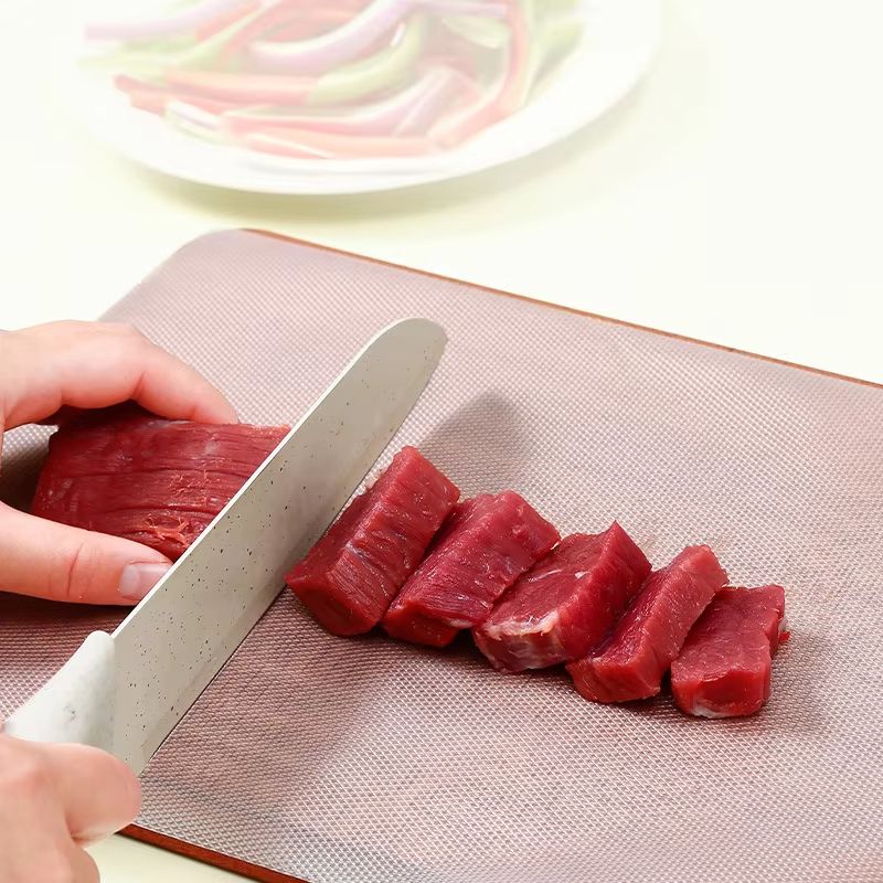 Antibacterial Large Flexible Kitchen Cutting Mat For Cooking Camping And Travel 3