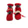 4 Piece Waterproof Anti Slip Dog And Cat Winter Boots Warm Velvet Pet Shoes 6