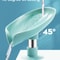 Leaf Shape Suction Cup Soap Holder Soap Dish Tray For Bathroom 5