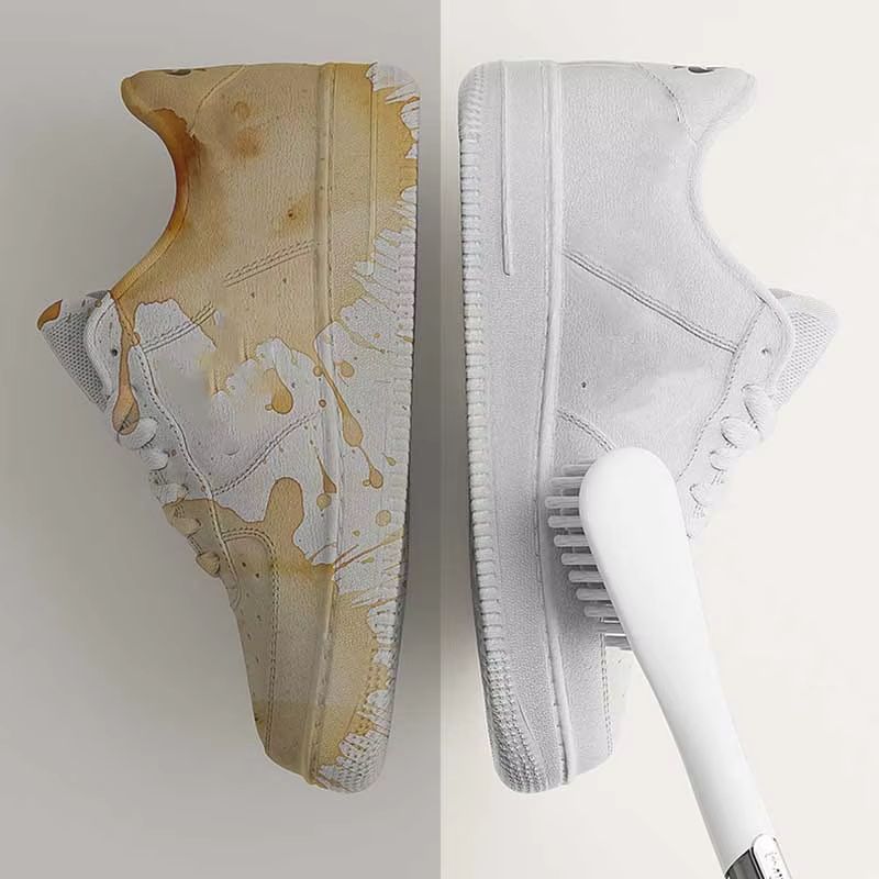 Long Handled Soft Bristled Shoe Brush Multifunction Household Cleaner Tool 2