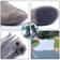 Reusable Waterproof Anti Slip Rain Shoe Covers Outdoor Protection For Adults And Children 4