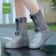 Reusable Waterproof Anti Slip Rain Shoe Covers Outdoor Protection For Adults And Children 6