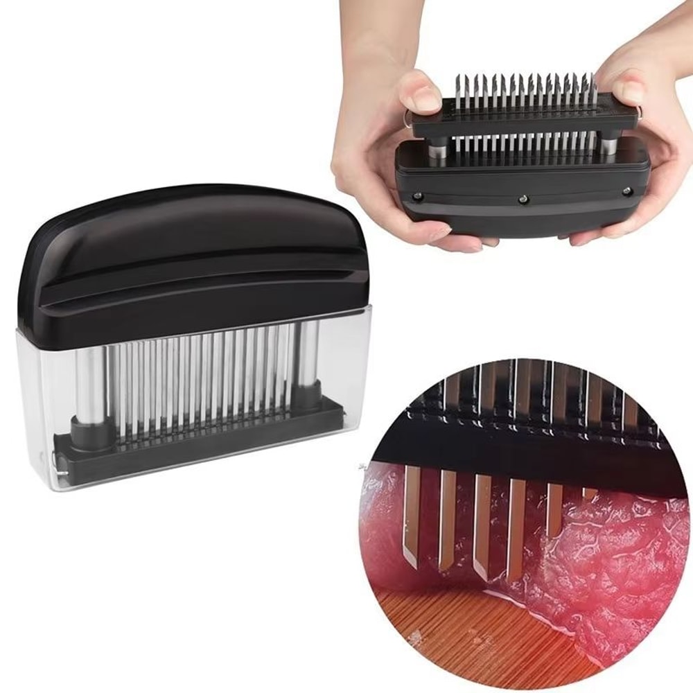 Professional Stainless Steel Needle Meat Tenderizer 48 Needle Steak Tool 2