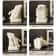 Creative Stone Figure Tissue Box With Storage Rack For Household Organization 4