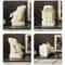 Creative Stone Figure Tissue Box With Storage Rack For Household Organization 4