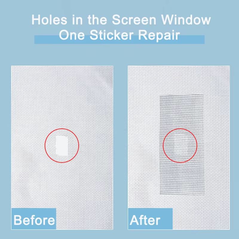 Self Adhesive Window Screen Repair Tape Mesh Sticker Anti Mosquito Net Fix 1
