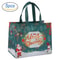 5 Piece Christmas Gift Bags Non Woven Santa Claus Handle Packaging Bags 0