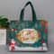 5 Piece Christmas Gift Bags Non Woven Santa Claus Handle Packaging Bags 7