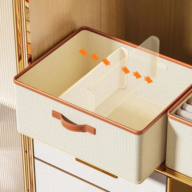 Foldable Clothes Storage Organizer Box For Closet And Drawer Organization 4
