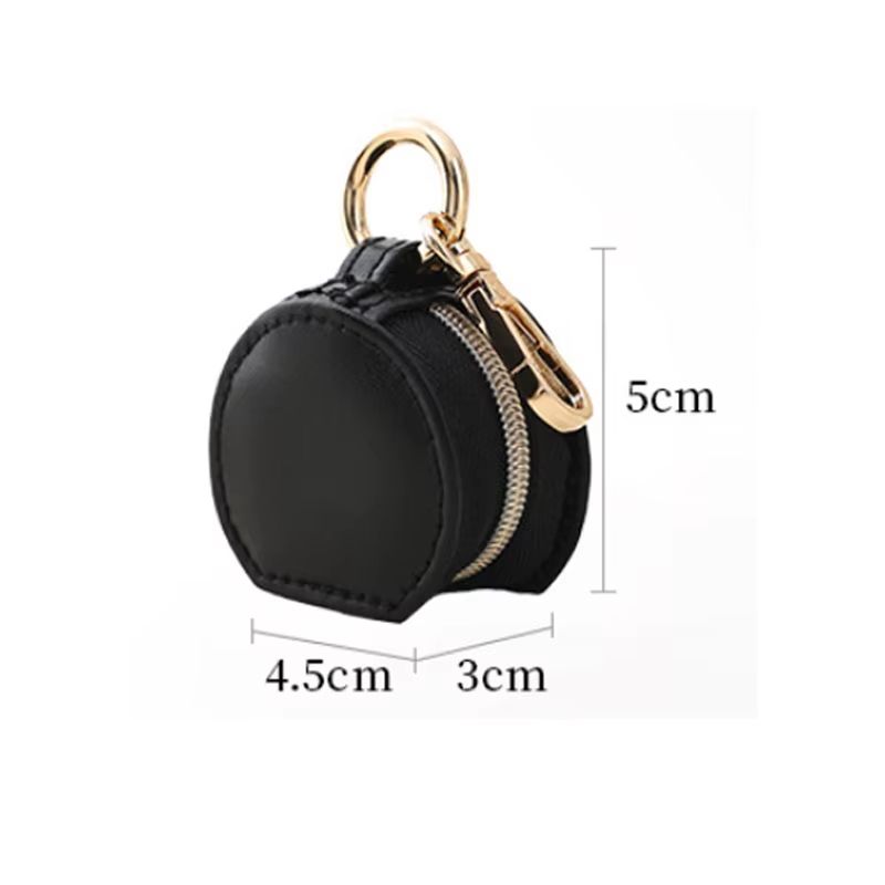 Portable Mini Jewelry Storage Box PU Leather Waterproof Earring And Ring Organizer 5