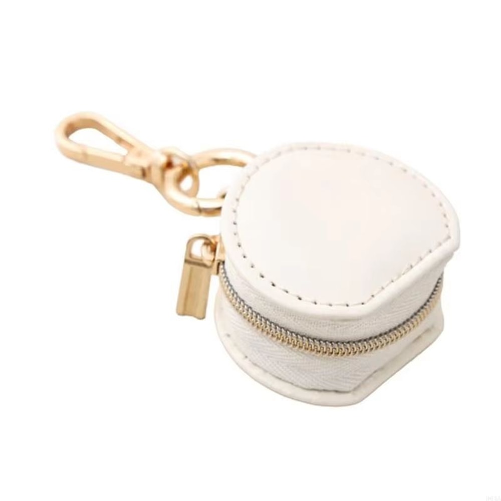 Portable Mini Jewelry Storage Box PU Leather Waterproof Earring And Ring Organizer 8
