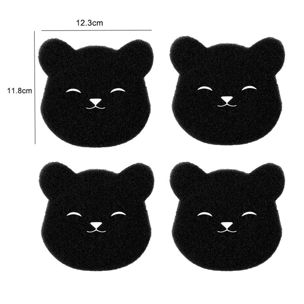 Bear Shape Sticky Cleaning Sponge Ball For Hair And Pet Fur Remover 6