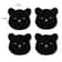 Bear Shape Sticky Cleaning Sponge Ball For Hair And Pet Fur Remover 6