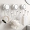 MultiFunction Suction Cup Wall Hooks Strong Load Bearing No Punching Bathroom And Kitchen Organizer 0