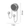 MultiFunction Suction Cup Wall Hooks Strong Load Bearing No Punching Bathroom And Kitchen Organizer 9