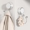 MultiFunction Suction Cup Wall Hooks Strong Load Bearing No Punching Bathroom And Kitchen Organizer 3
