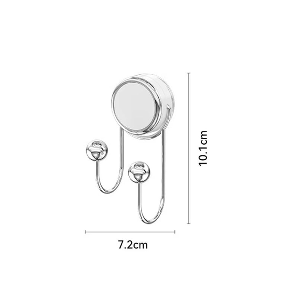 MultiFunction Suction Cup Wall Hooks Strong Load Bearing No Punching Bathroom And Kitchen Organizer 5