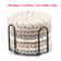 8 Piece Woven Drink Coaster Set With Holder High Temperature Resistant Absorbent Coasters 6