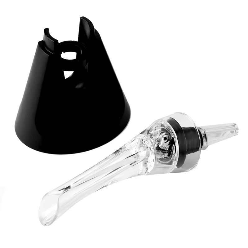 Acrylic Wine Aerating Pourer Decanter Portable Red Wine Bottle Accessory 1