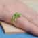 Adjustable Mini Green Tree Frog Open Ring Cute Animal Jewelry For Women And Men 6