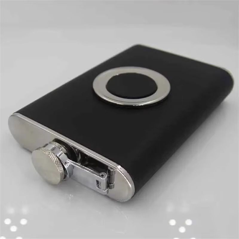 Stainless Steel 8 Oz Hip Flask Set With Cup And Funnel Portable Alcohol Bottle Gift 3