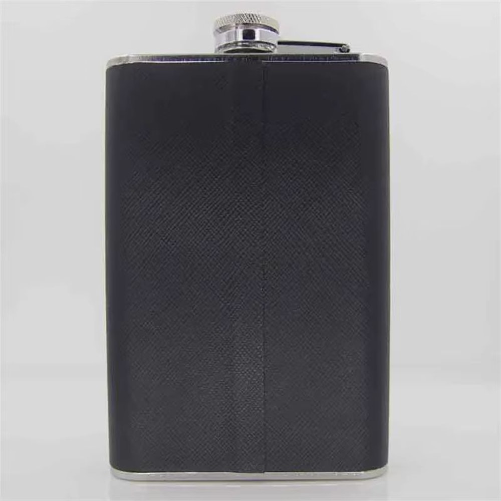 Stainless Steel 8 Oz Hip Flask Set With Cup And Funnel Portable Alcohol Bottle Gift 4