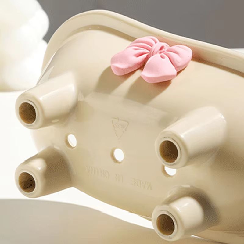 Creative No Punching Bathtub Soap Box Wall Mounted Soap Holder Bathroom Storage Rack 3