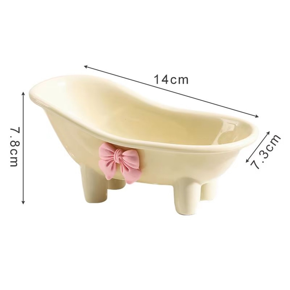 Creative No Punching Bathtub Soap Box Wall Mounted Soap Holder Bathroom Storage Rack 5