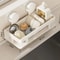 Suction Cup Storage Shelf Punch Free Wall Mounted Space Saving Kitchen Bathroom Rack 4